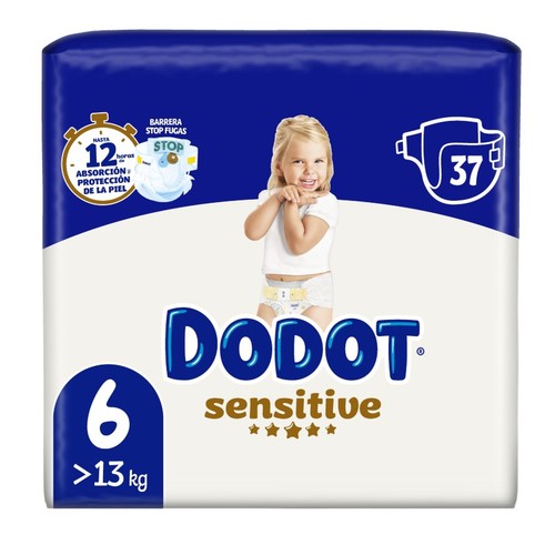 DODOT SENSITIVE Bolquers T6 (+13 kg) Extra