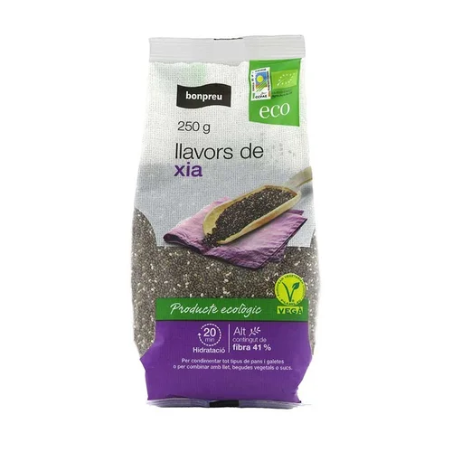 BONPREU Copos de avena integral grandes ecológicos