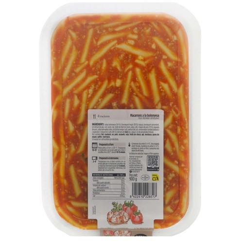 TERRA I TAST Macarrons a la bolonyesa