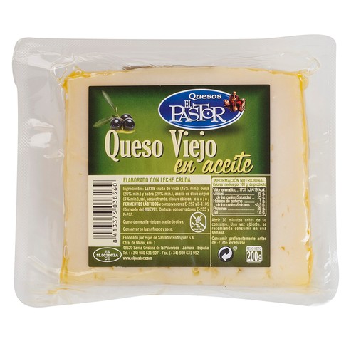 EL PASTOR Formatge vell amb oli