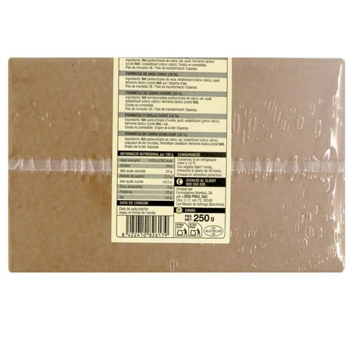 BONPREU Assortiment de formatges Km0
