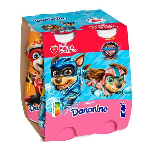 DANONINO Iogurt per beure de maduixa