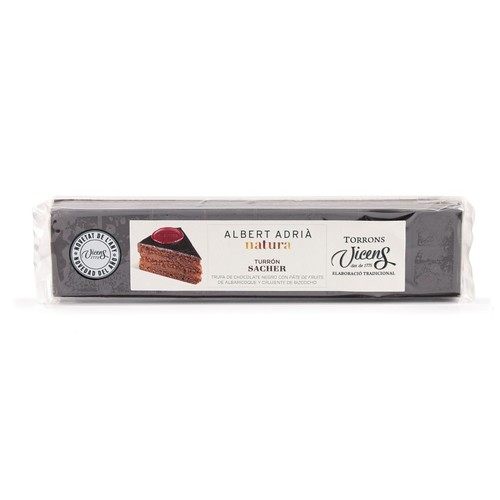 VICENS Torró Sacher tòfona de xocolata negra