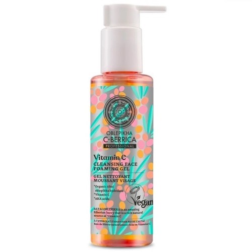 NATURA SIBERICA Gel netejador facial escumós