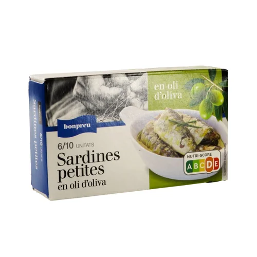 BONPREU Sardinas en aceite de oliva