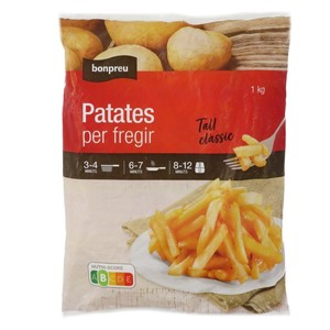 BONPREU Patatas para freír corte clásico