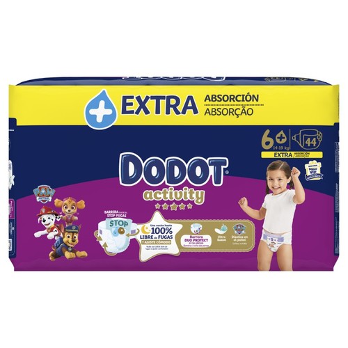 DODOT ACTIVITY Bolquers T6 (+14 kg)