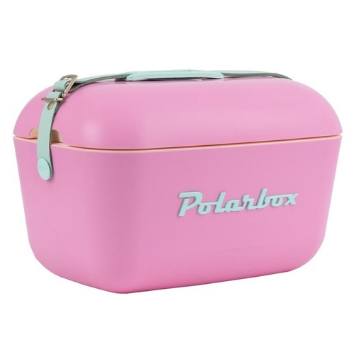 POLARBOX Nevera color rosa i verd 20 L