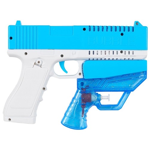 MISTER GADGET Pistola d'aigua i de bombolles 2 en 1