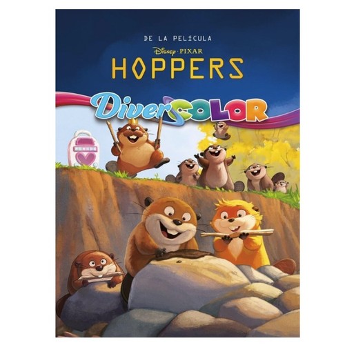 ED. DISNEY Llibre Hoppers.Divercolor.