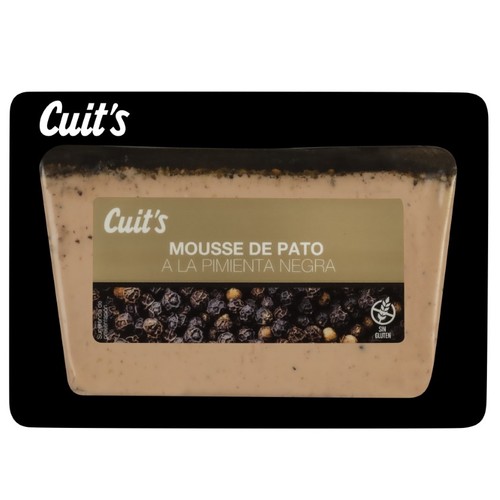 CUIT'S Mousse d'ànec al pebre negre filetejat