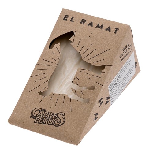 LES CABRES D'EN PEYU Formatge de cabra madurat El Ramat Km0
