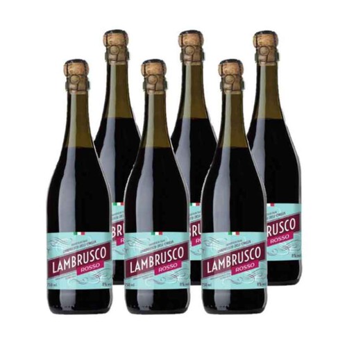 LAMBRUSCO Caixa de vi negre Lambrusco