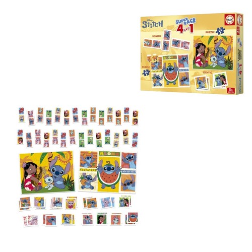 EDUCA Set jocs stitich 4 in1