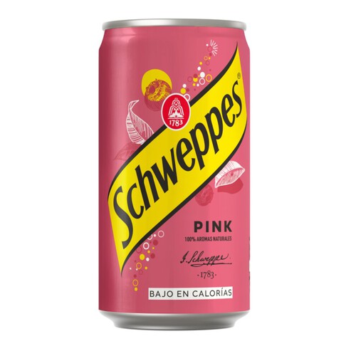 SCHWEPPES Refresc tònica Pink en llauna