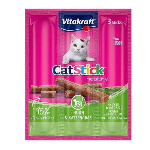 VITAKRAFT Snack amb pollastre i herba gatera per a gat