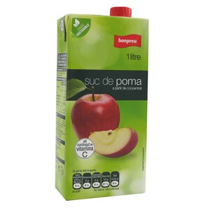 BONPREU Suc de poma en cartró