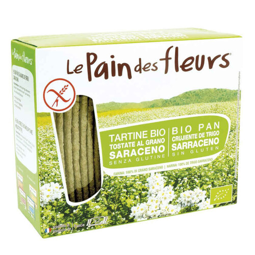 PAIN FLEURS Torrades de blat sarraí ecològic