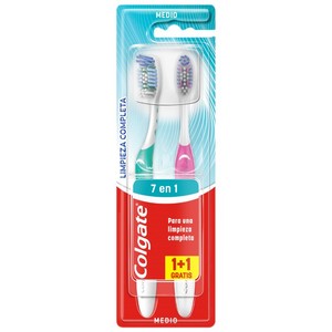 COLGATE Raspall de dents mitjà 2 ud