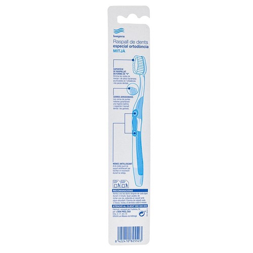 BONPREU Raspall de dents especial ortodòncia