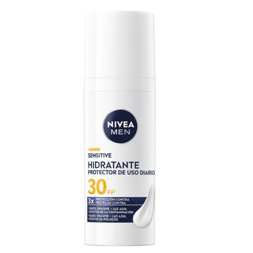 NIVEA MEN Crema facial hidratant protectora FPS 30