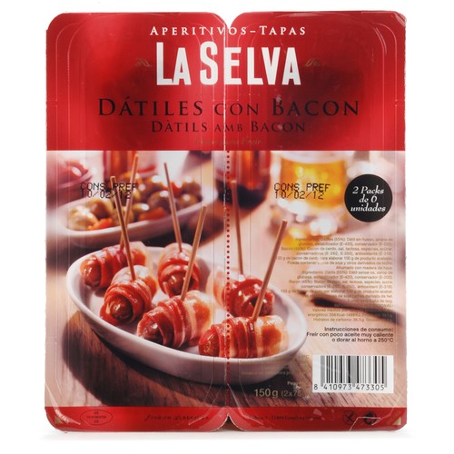 LA SELVA Dàtils amb bacó