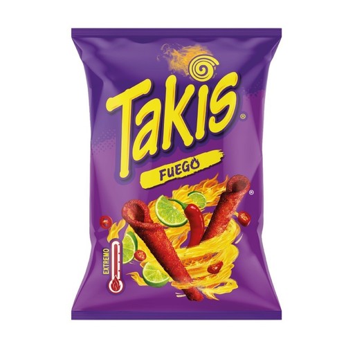 TAKIS Snack amb gust de llima picant Fuego