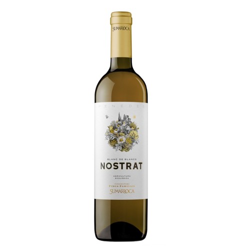 NOSTRAT Vi blanc DO Penedès Ecològic Km0