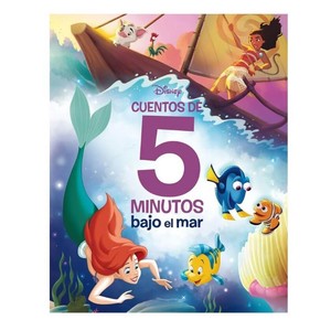 Imagen de ED. DISNEY Llibre Cuentos de 5 minutos. Bajo el mar