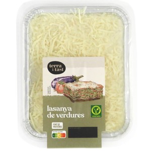 TERRA I TAST Lasaña de verduras