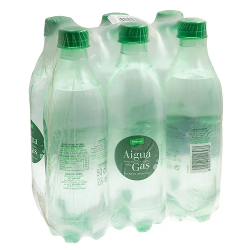 BONPREU Agua con gas