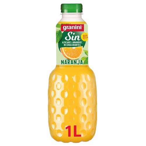 GRANINI Beguda de taronja sense sucres afegits en ampolla