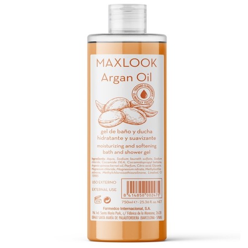 MAXLOOK Gel de bany Argan Oil