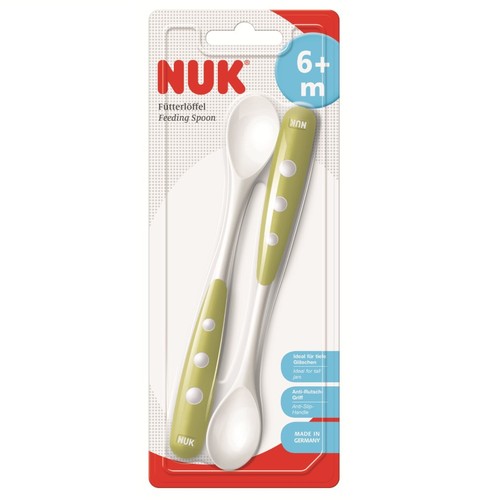 NUK Cullera infantil de silicona 6 mesos "Easy Learning"