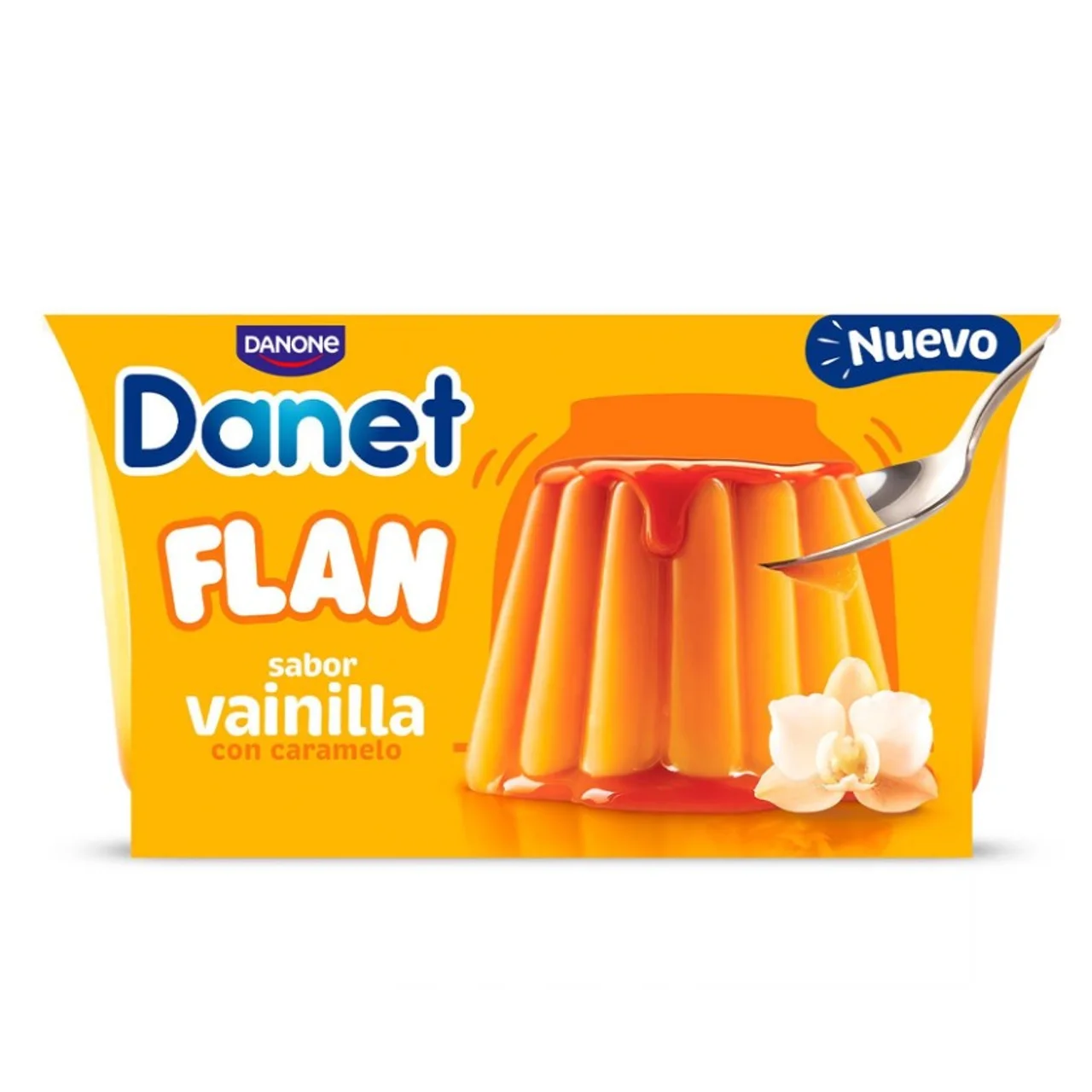 Flan de vainilla