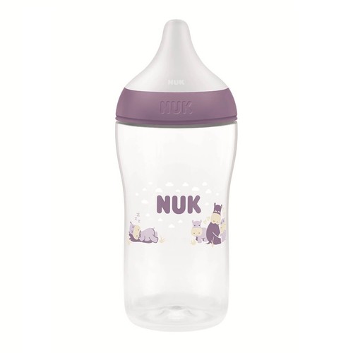 NUK Biberó amb tetina de silicona M + 3 mesos
