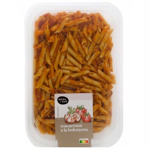 TERRA I TAST Macarrones a la boloñesa