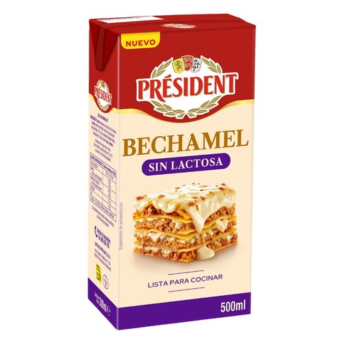PRÉSIDENT Beixamel sense lactosa