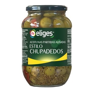 Aceitunas chupadedos