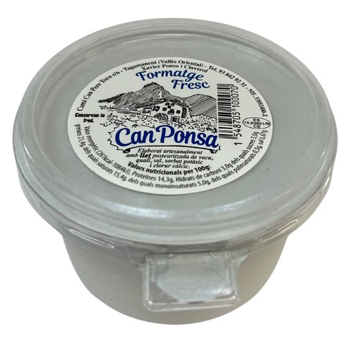 CAN PONSA Formatge fresc mini amb sal Km0