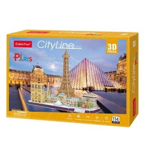CITY LINE Trencaclosques 3D París + Llums Led