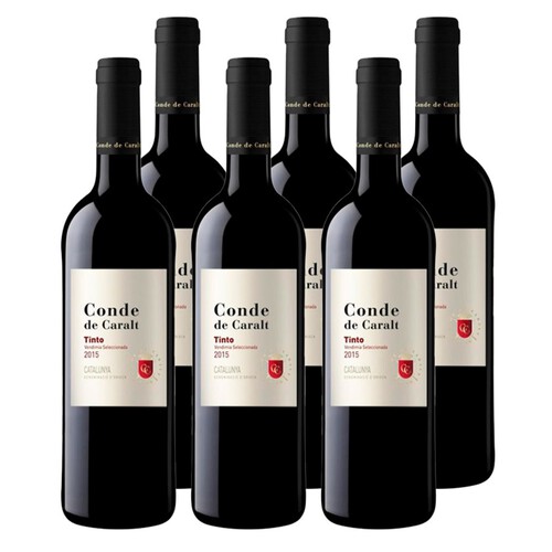 CONDE DE CARALT Caixa de vi negre DO Catalunya Km0
