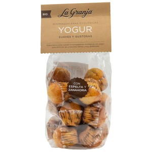 Imagen de LA GRANJA Magdalenes mini d'espelta i pastanaga ecològiques