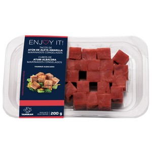 Imagen de KOLDFIN Daus de tonyina d'aleta groga marinats