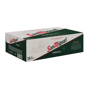 Cerveza especial 24 x 33 cl en lata