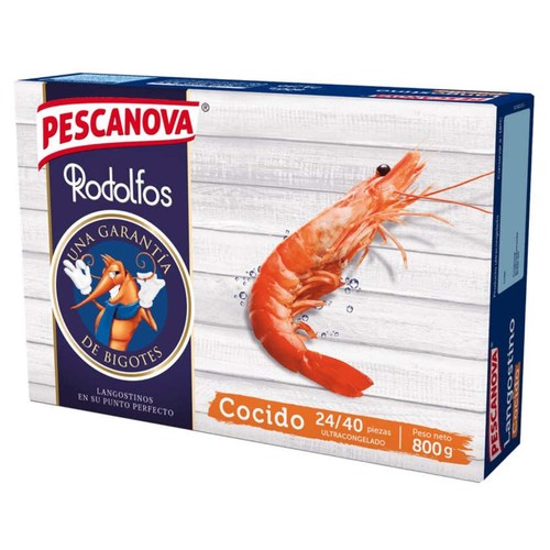 PESCANOVA Llagostí cuit Vannamei 24/40