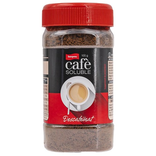 BONPREU Cafè soluble descafeïnat