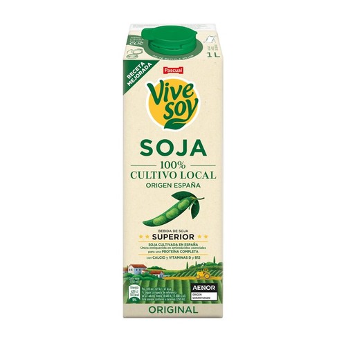 VIVE SOY Beguda de soja superior en cartró