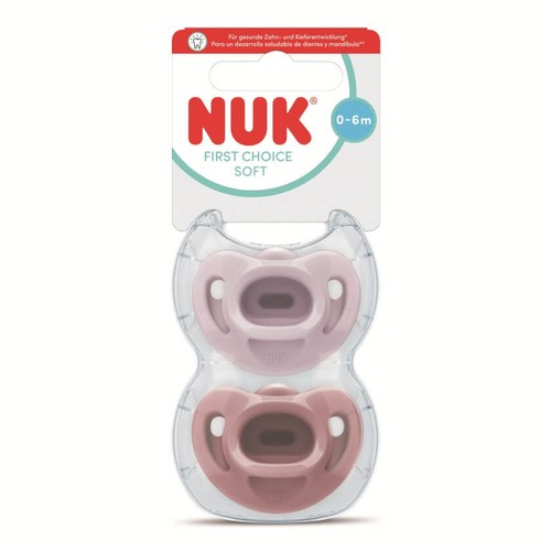 NUK Xumet de silicona 6-18 mesos Sensitive
