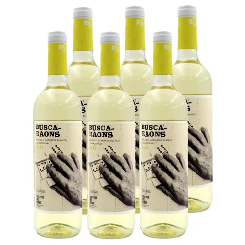 Caja de vino blanco DO Catalunya Km0
